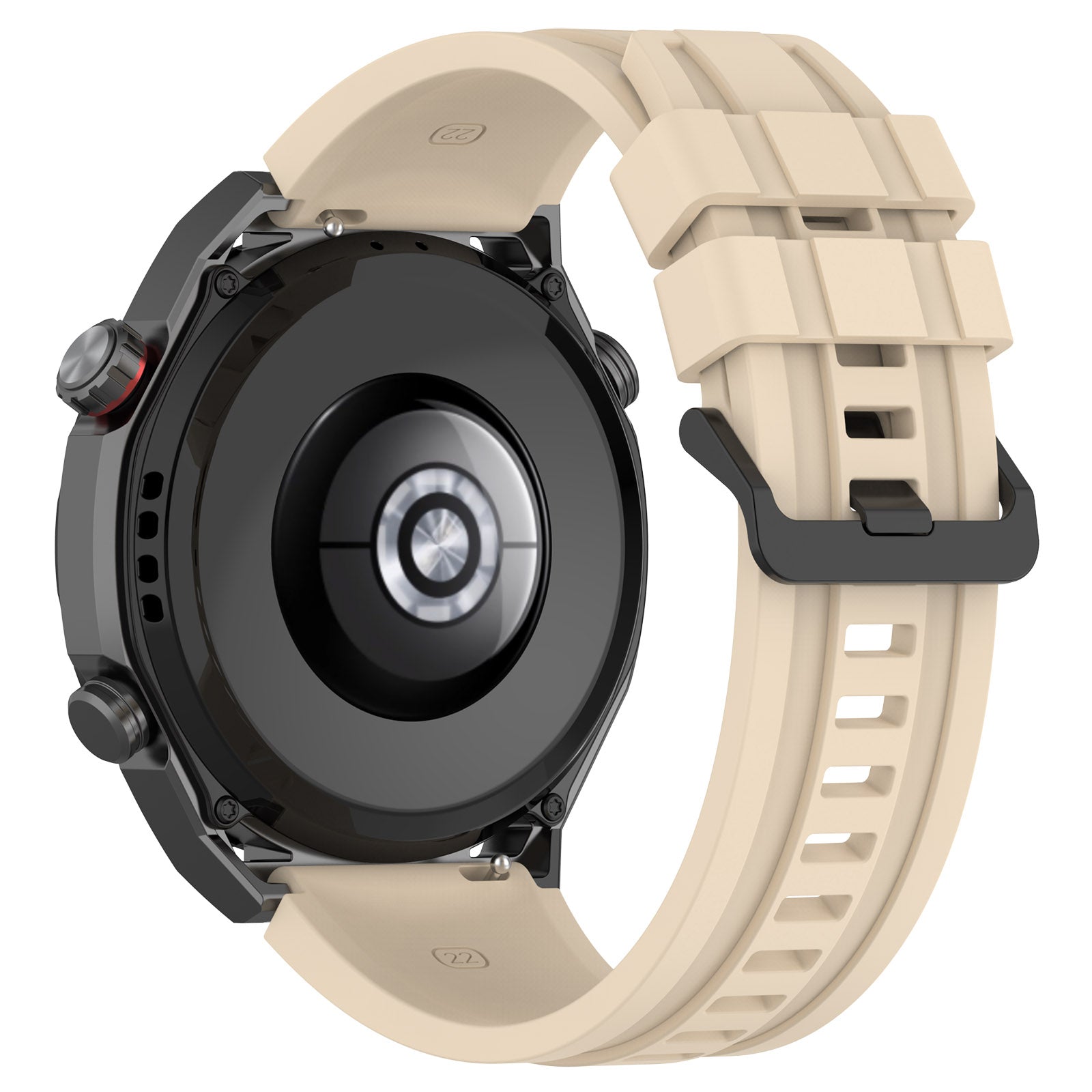 Silicone Watch Bands for Huawei Watch Ultimate 22mm Replacement Strap Bracelet with Extension Strap Silicone Watch Bands for Huawei Watch Ultimate 22mm Replacement Strap Bracelet with Extension Strap
